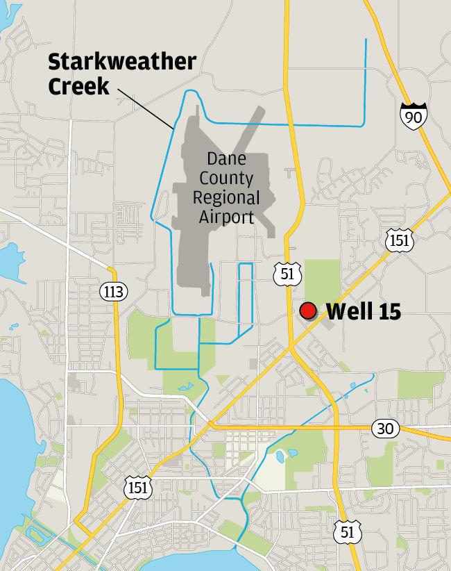 Starkweather Creek Map